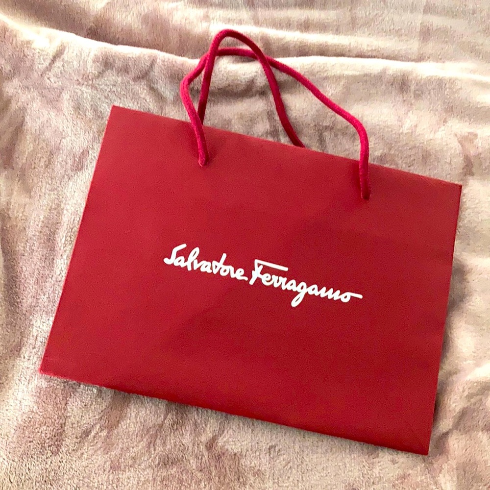 Salvatore Ferragamo shopping bag